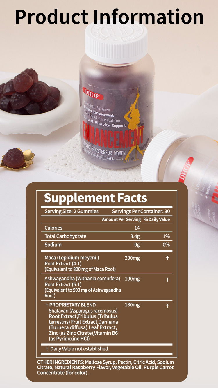 dhop女性活力提升軟糖60粒/瓶x2瓶