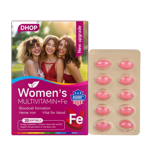 dhop女性綜合維生素+鐵軟膠囊30粒/盒x2盒