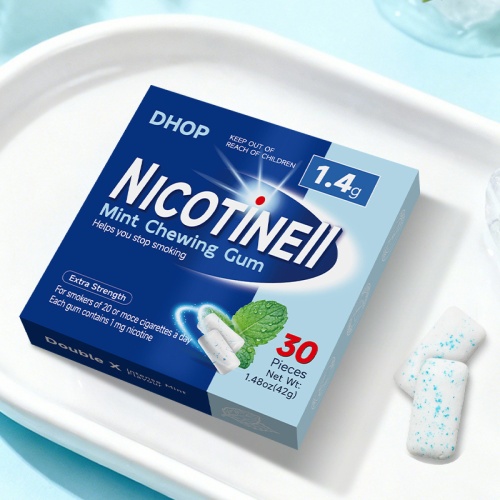 dhop戒菸薄荷味口香糖30粒/盒x2盒