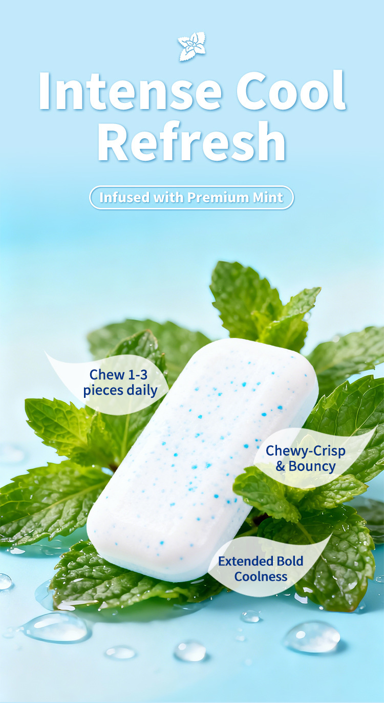 dhop戒菸薄荷味口香糖30粒/盒x2盒