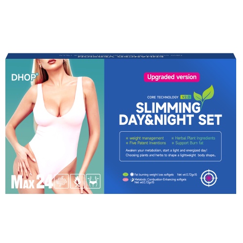 dhop日間燃燒夜間代謝體重管理軟膠囊30粒/盒x2盒