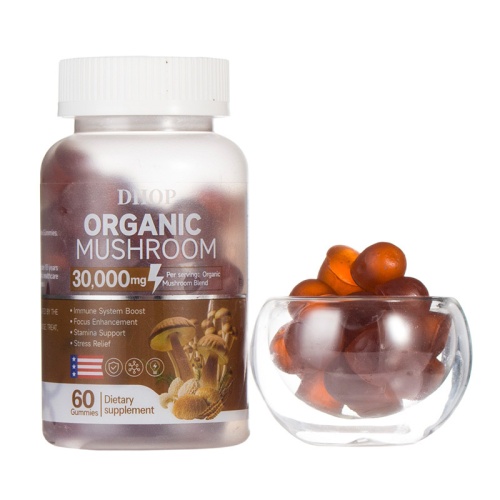 dhop有機蘑菇複合軟糖60粒/瓶x2瓶