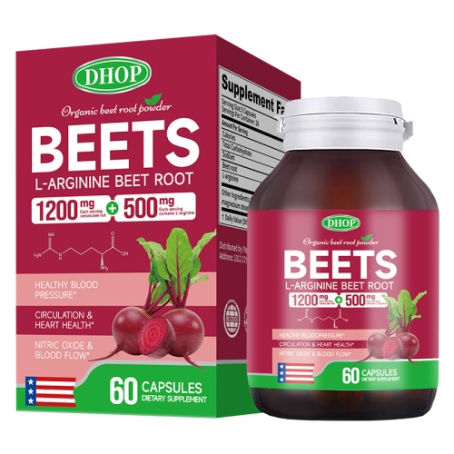 dhop甜菜根l 精氨酸膠囊60粒/瓶x2瓶