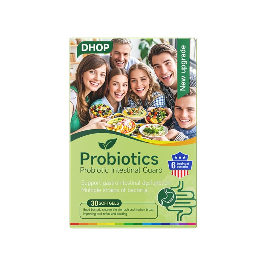 dhop益生菌腸道保护胶囊30粒/盒x2盒