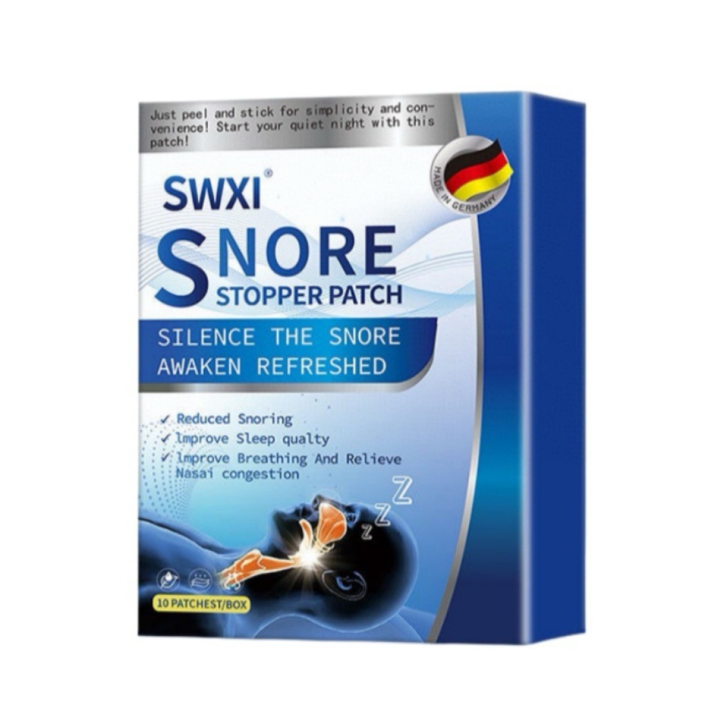 swxi德製助眠止鼾貼片10片裝x2盒