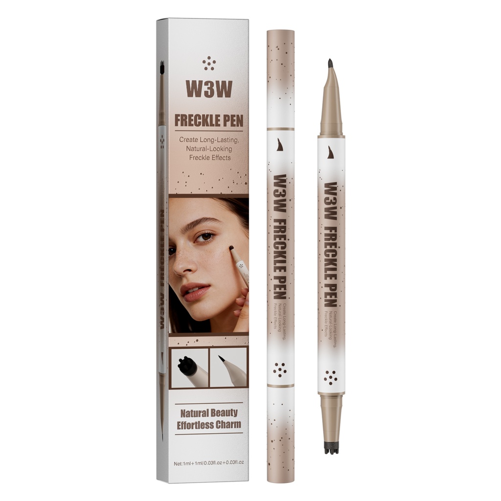 W3W 雀斑筆 1ml+1ml/盒｜四色可選｜2盒裝