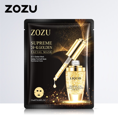 zozu 24k金箔軟面膜 25ml
