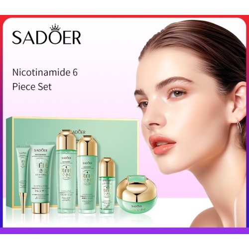 sadoer 菸鹼醯胺美白亮膚六件禮盒套裝