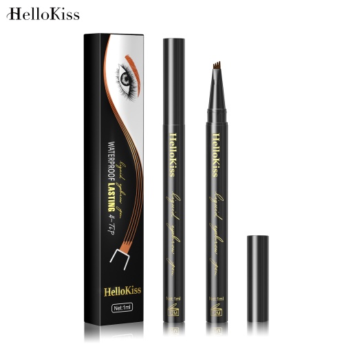 Hellokiss 防水持久眉笔 1毫升/支  2支装 四色可选