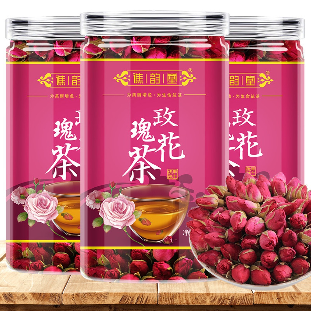 譙韻堂 玫瑰花茶 100g/罐｜2罐裝