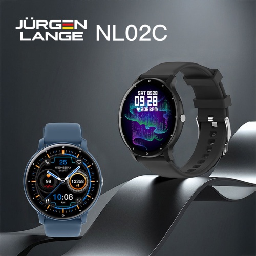 JURGEN LANGE NL02C 多功能智慧手錶｜1.28吋高清大芒 100+運動模式 全天候健康監測 續航可達15日