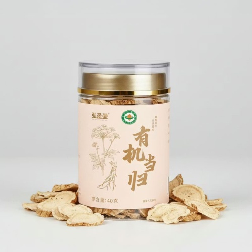 弘盈堂 有機當歸片40克|補血活血 調經止痛 經認證有機藥材 燉湯泡茶滋補首選