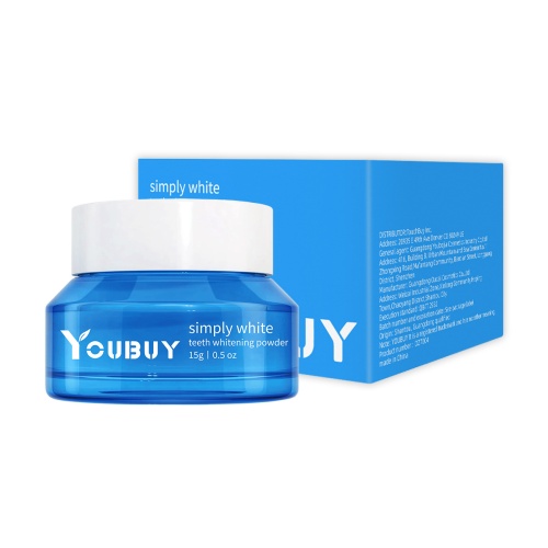 YouBuy 藍色亮白牙粉 DZ7004｜15g × 2盒裝