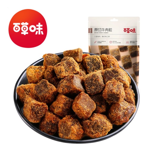 百草味原切牛肉粒 50g - 圖片 1
