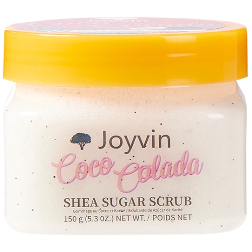 JOYVIN 乳木果蔗糖磨砂膏 150克/樽 2樽裝 溫和拋光 深層滋潤 椰子香味