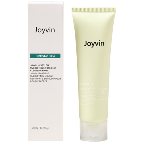 JOYVIN 魚腥草毛孔潔面乳 100毫升/瓶 2瓶裝 含有33.32%魚腥草提取物