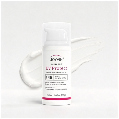 JOYVIN 礦物防曬乳 30克/樽 可以揀1樽/2樽裝 SPF46 控油抗痘