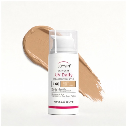 JOYVIN 有色面部防曬乳 SPF40 30克/樽 2樽裝 保濕提亮 乾性混合性皮膚啱用