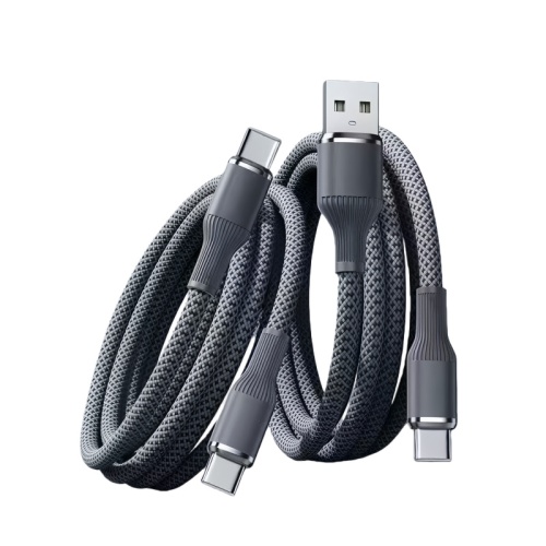 順旺順鎢金超級快充數據線 三條裝 黑色 100W/60W 可以揀1米/2米