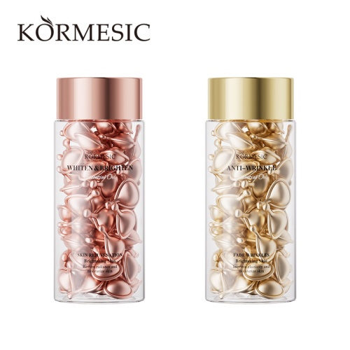 KORMESIC 膠囊精華油 0.5毫升/粒 90粒/樽 3樽裝 可以揀粉紅色樽/黃色樽