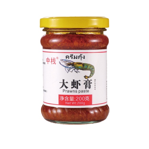 中棧大蝦膏 200克/罐 2罐/3罐裝 鮮蝦嚴選 輕鹽配方 泰式風味醬