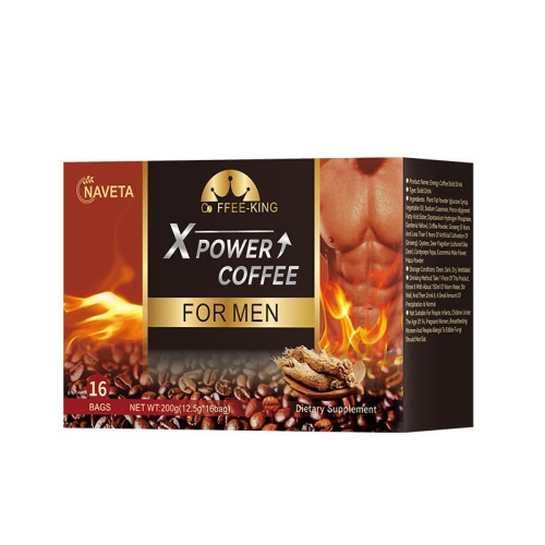 NAVETA X-POWER 男士咖啡 200克/盒（每盒有16包，每包12.5克） 可以揀2盒/3盒/5盒裝