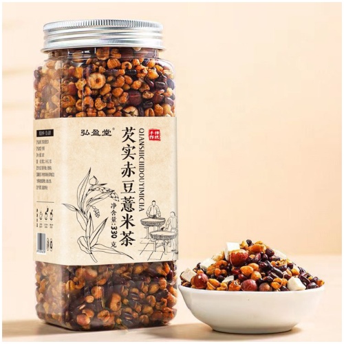 弘盈堂 三蒸三曬芡實赤小豆薏米茶 330g/罐｜2罐裝