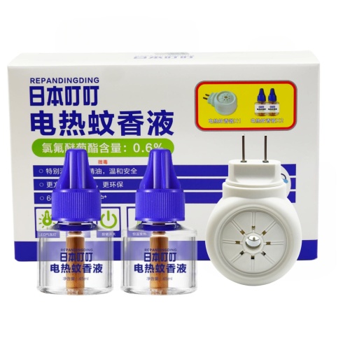日本叮叮 電熱蚊香液 45ml｜可選（機+2支補充裝）/4支補充裝