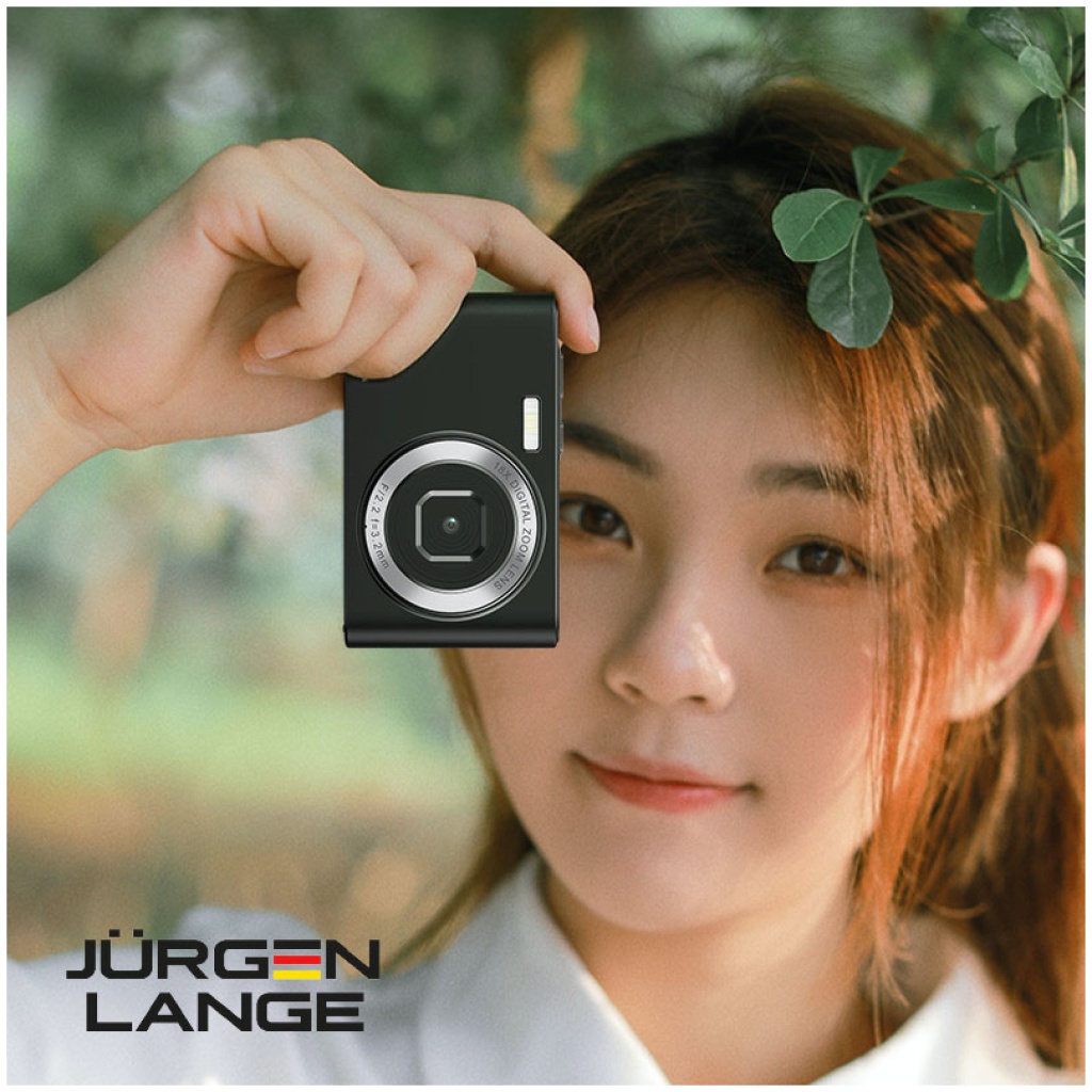 JURGEN LANGE C6A 6400萬數碼相機 前後雙攝像頭｜輕巧便攜，隨時拍攝美好瞬間