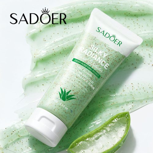 SADOER 蘆薈水楊酸臉部磨砂膏 100g|深層清潔去角質