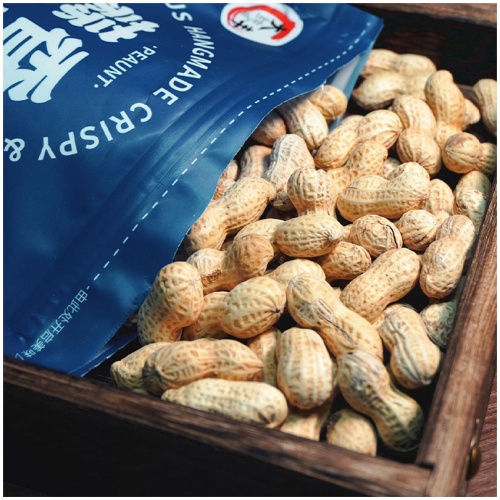 大純豐 手剝帶殼花生 300g｜核桃/蒜香/陳皮味 佐酒小食