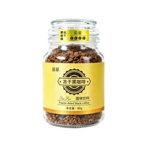 茄菲 凍乾黑咖啡 80g|醇香絲滑 冷萃技術