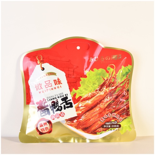 微品味 醬鴨舌 溫州特色 108g｜醬香軟嫩即食小食