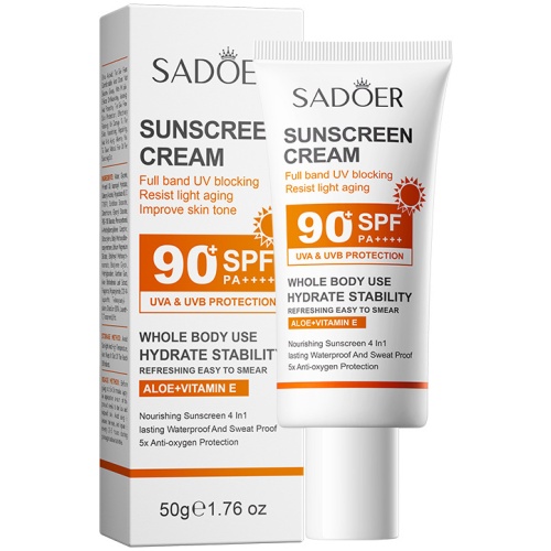 SADOER 抗光清爽防曬霜 50g/支｜3支裝