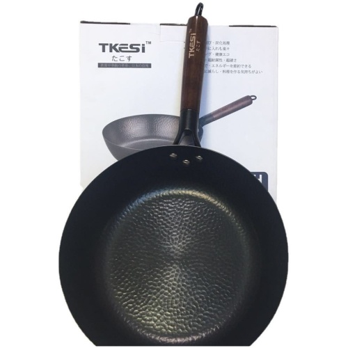 TKESI塔克思 日本集鐵煎炒鍋 28cm
