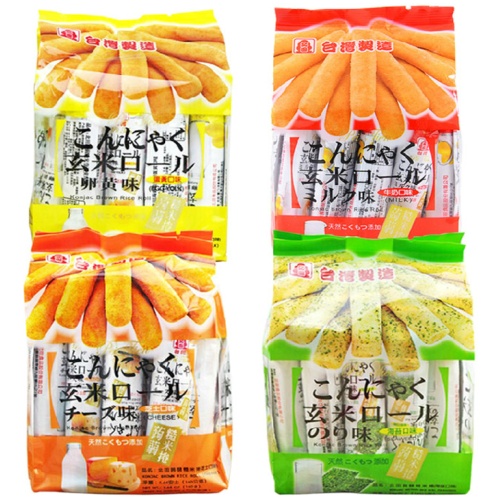 台灣北田糙米卷 160克/袋 非油炸