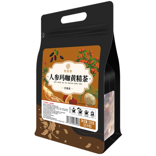 人參瑪咖黃精茶 250克/袋(25細包) 2袋/3袋裝 六種草本 真材實料