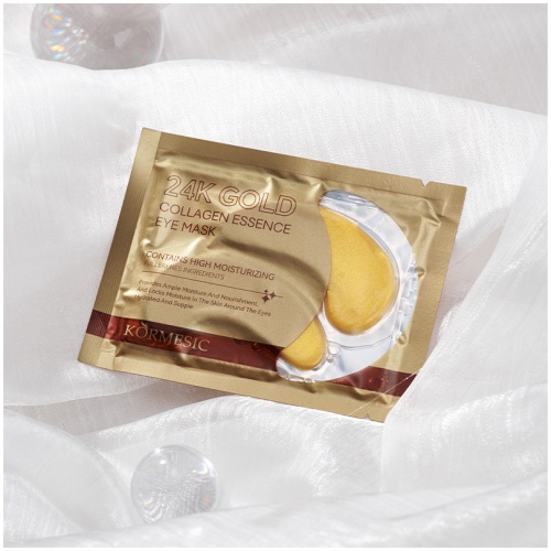 KORMESIC 24K金膠原精華眼膜 7.5克/塊 10塊/30塊裝 緊緻抗皺 保濕滋養