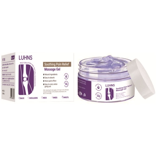 LUHNS 舒緩鎮痛按摩凝膠 100克/樽 2樽裝 天然草本 快速吸收