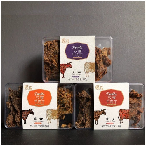 禎獎 雙享牛肉乾 136g/盒｜三種口味組合可選