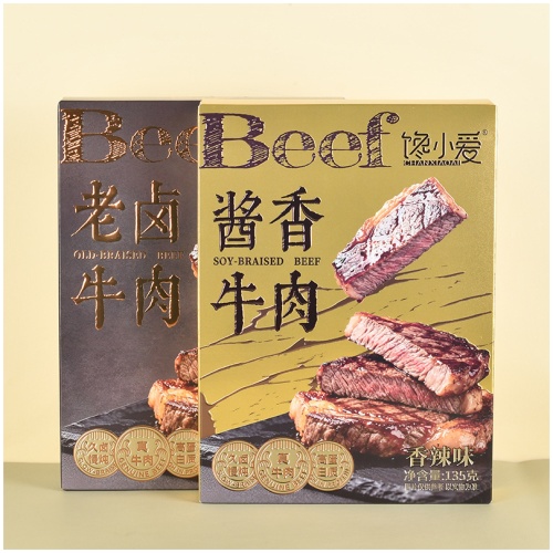 饞小愛 醬香香辣味/老滷牛肉 135g/盒