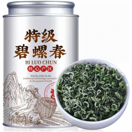 茶嫩芽濃香型碧螺春茶葉 250g/罐 1罐,2罐可選