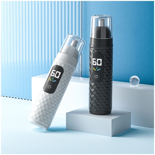 電動鼻毛修剪器 男士充電式 兩色可選|LED電量顯示 + 立體拱形刀頭