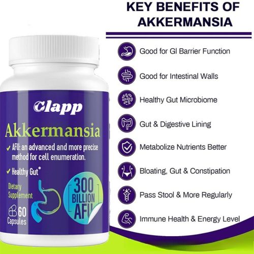 Clapp Akkermansia 膠囊 300億AFU 60粒