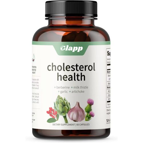 Clapp 膽固醇健康補充品 植物膠囊 60顆/瓶