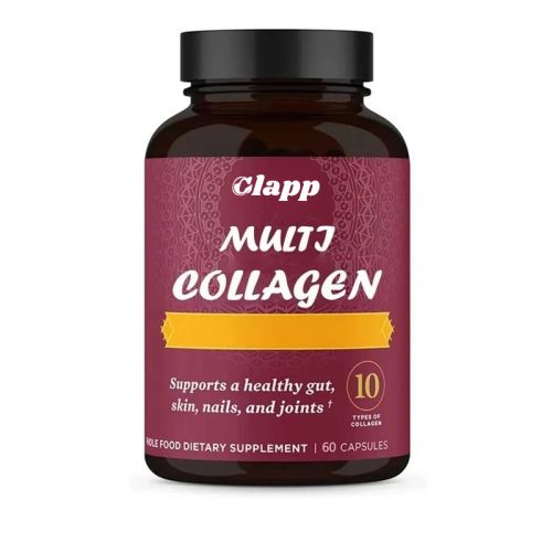 Clapp 多元膠原蛋白膠囊 60粒｜支援腸道皮膚指甲關節日常保健