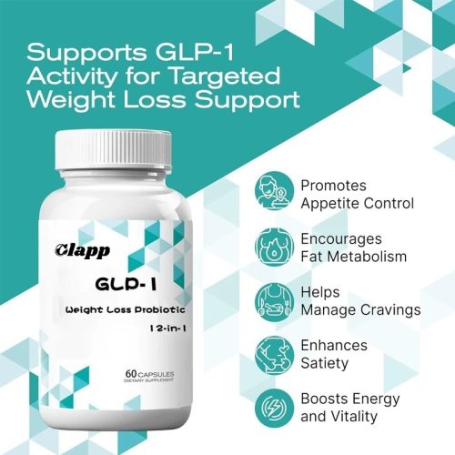 Clapp GLP-1 益生菌膠囊 60粒|12合1配方支持日常平衡