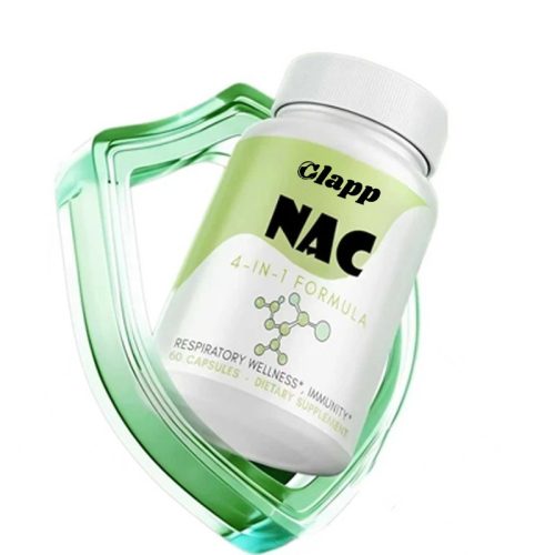 Clapp NAC補充劑膠囊 60粒|4合1配方 支援呼吸健康與免疫系統