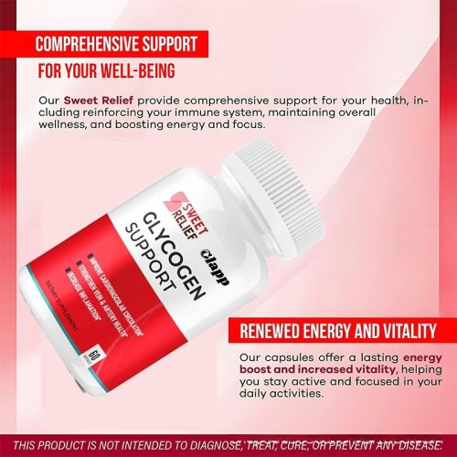 Sweet Relief Clapp 肝醣膠囊 60粒|提升活力與日常專注力