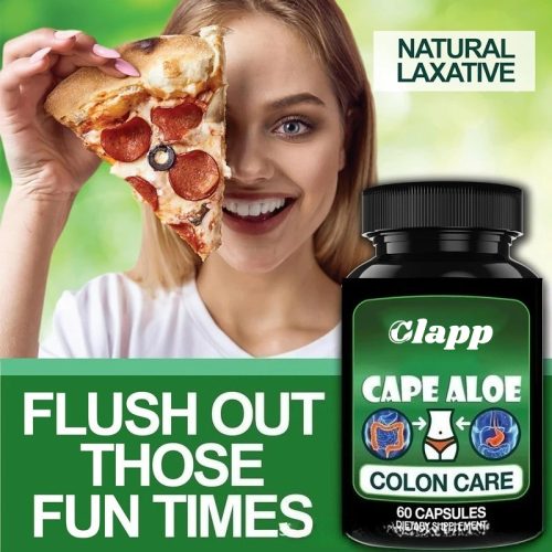 Clapp 蘆薈角膠囊 60粒|天然通暢配方 保鮮期2年